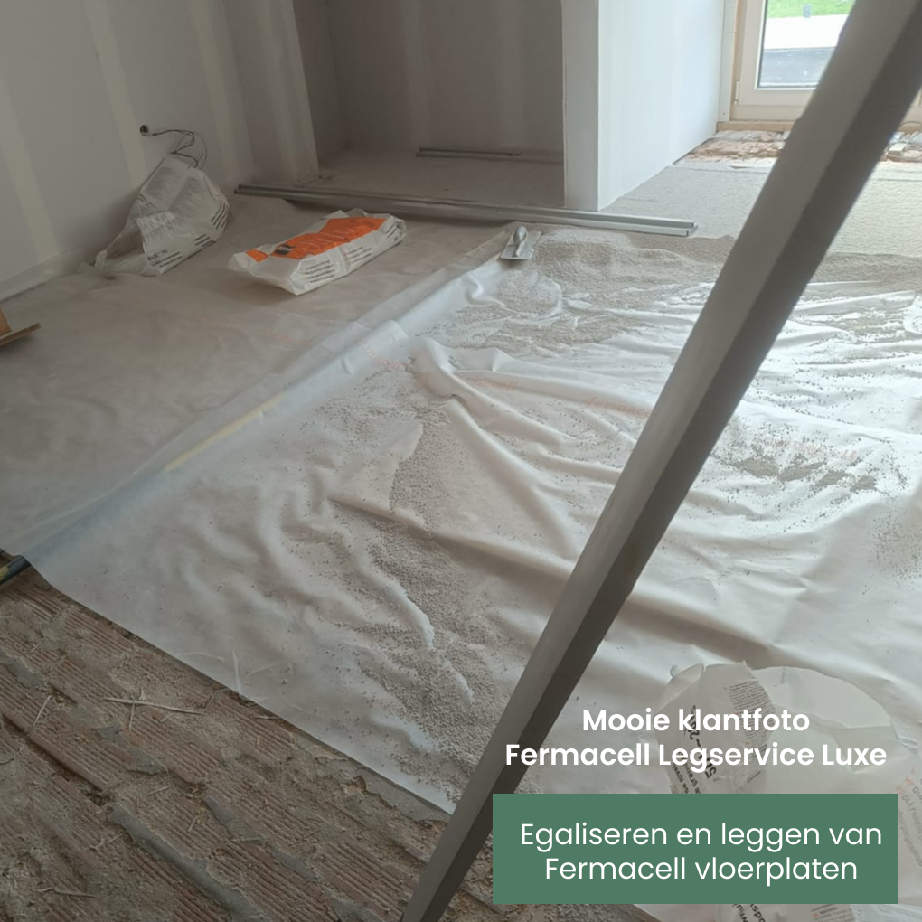 Fermacell Vloer Montageservice met Egaliseren